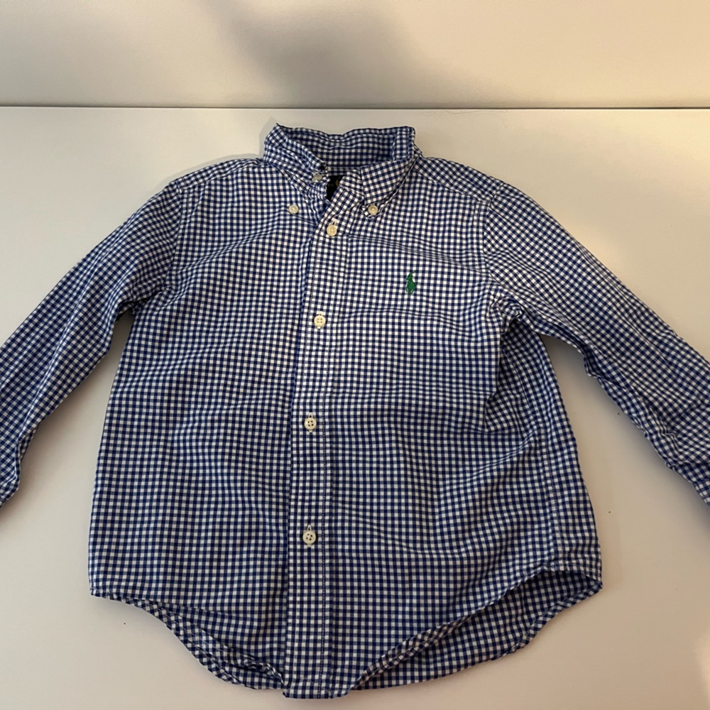 Polo plaid button down